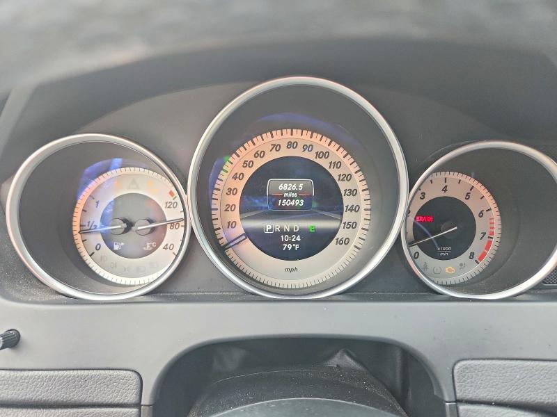 2013 Mercedes-benz C-klasse VIN WDDGF8AB1DR292731 COPART salvage auction — FRONT END, Md - Cert Of Salvage > 75% Damage, sold $1,200 on 2026-08-21 (photo 9)