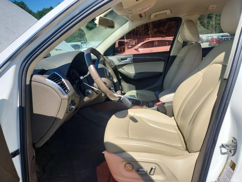 2013 Audi Q5 VIN WA1CFAFP6DA018938 COPART salvage auction — FRONT END, Ga - Certificate Of Title, sold $2,400 on 2026-09-02 (photo 7)