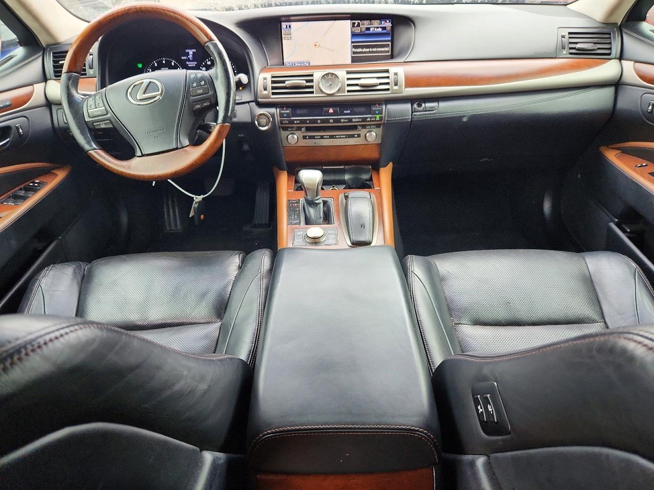 2014 Lexus Ls VIN JTHGL1EF3E5053065 COPART salvage auction — Front End, GA - CERTIFICATE OF TITLE (P), sold $5,300 on 2026-09-11 (photo 8)