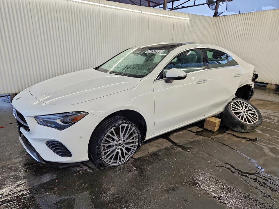 2025 Mercedes-benz Cla-class VIN W1K5J4GB2SN511786 — COPART salvage auction photo