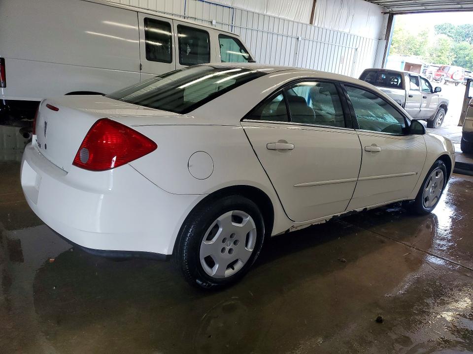 2007 Pontiac G6 VIN 1G2ZF58B274196748 COPART salvage auction — UNDERCARRIAGE, PA - CERT OF TITLE, sold $400 on 2026-09-09 (photo 3)