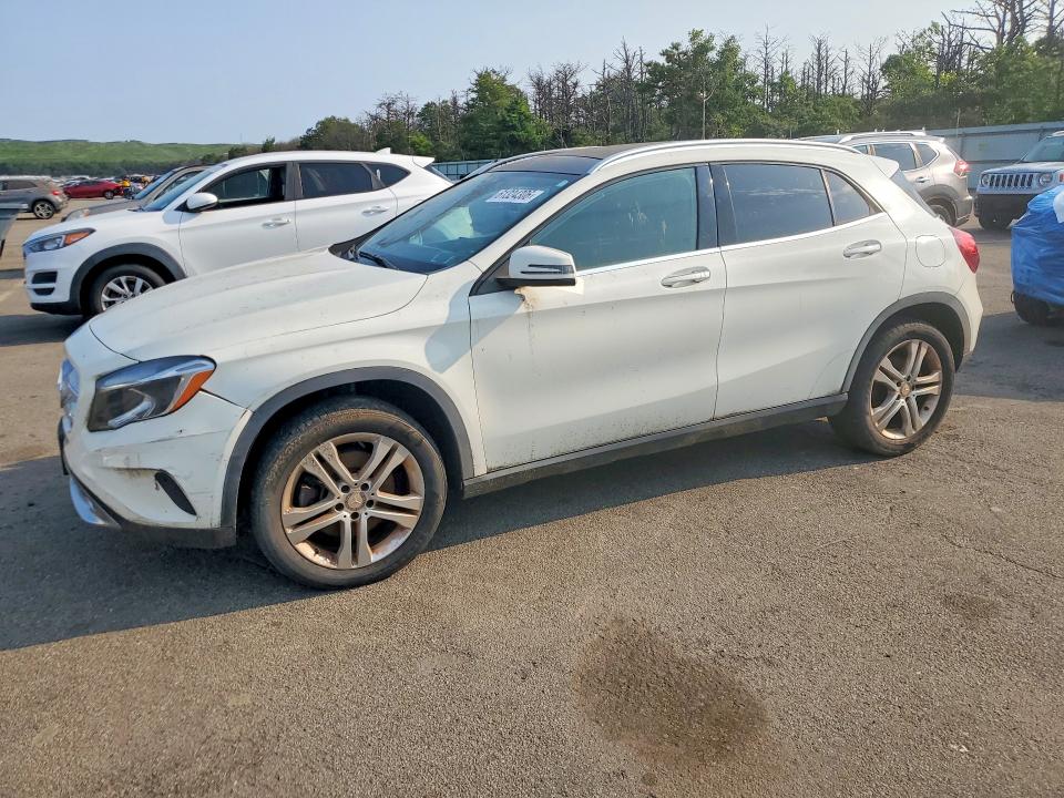 2016 Mercedes-benz Gla-klasse VIN WDCTG4GB7GJ235338 COPART salvage auction — FRONT END, Ny - Certificate Of Title, sold $3,350 on 2026-08-19 (photo 1)