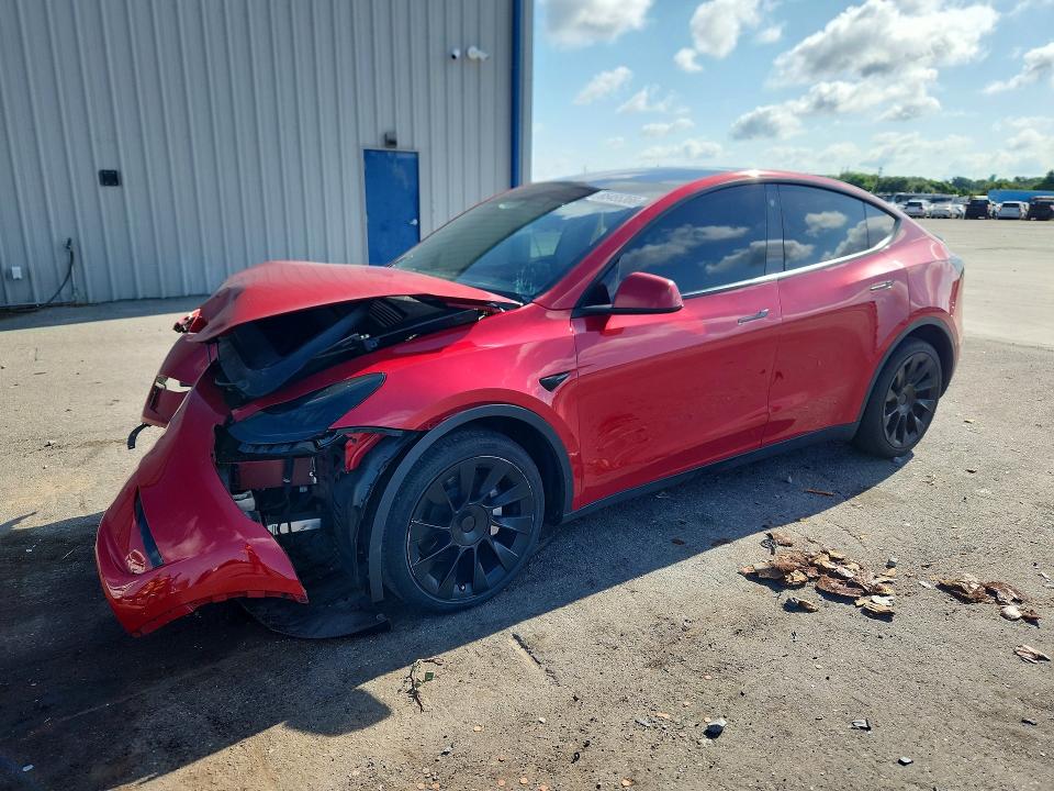 2023 Tesla Model y VIN 7SAYGDEE5PA124884 — COPART salvage auction photo