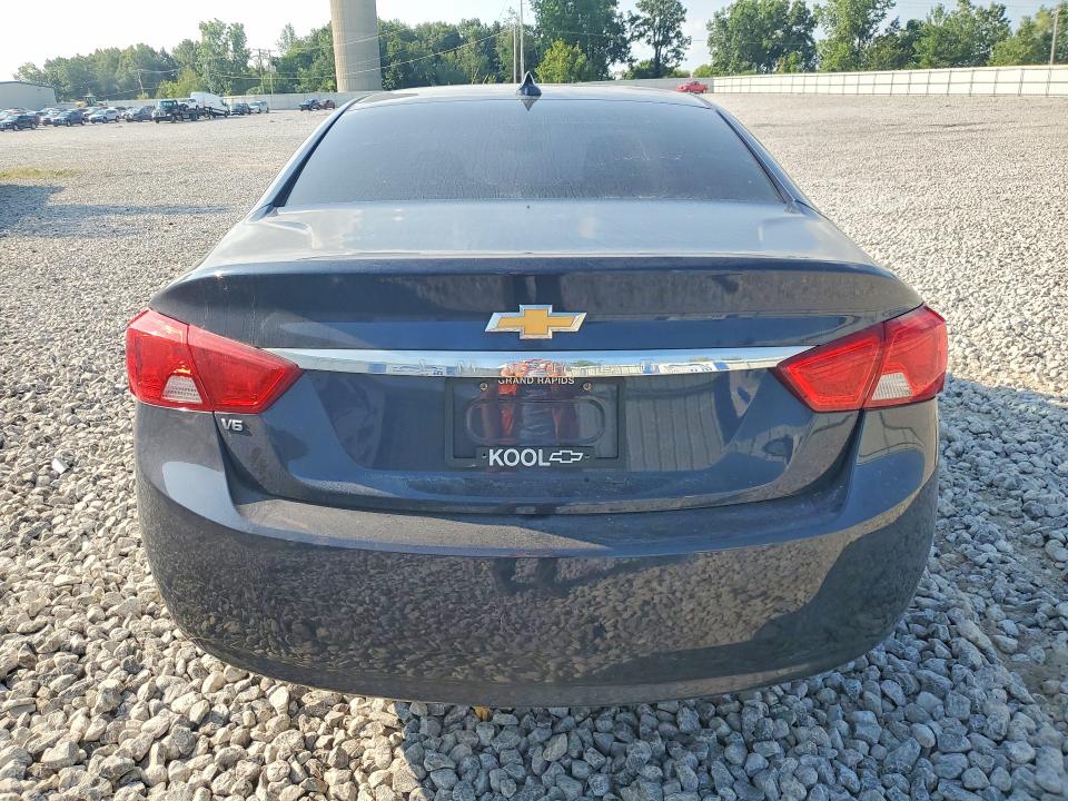 2018 Chevrolet Impala VIN 2G11X5S35J9166115 COPART salvage auction — REAR END, Mi - Certificate Of Title, sold $7,100 on 2026-08-13 (photo 6)
