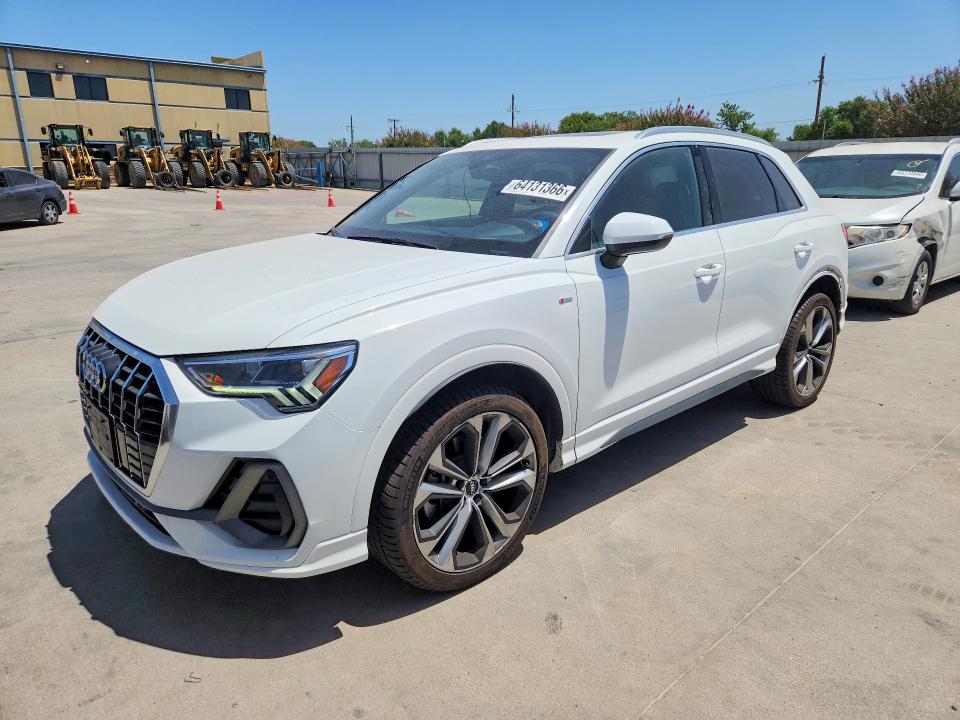 2020 Audi Q3 VIN WA1EECF39L1105560 — COPART salvage auction photo