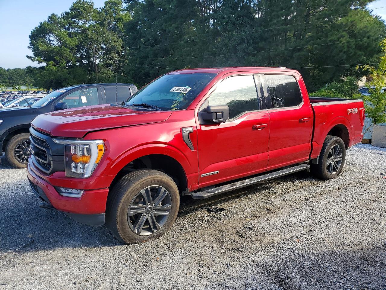 2022 Ford F-150 Lightning VIN 1FTFW1ED1NFA23107 — COPART salvage auction photo