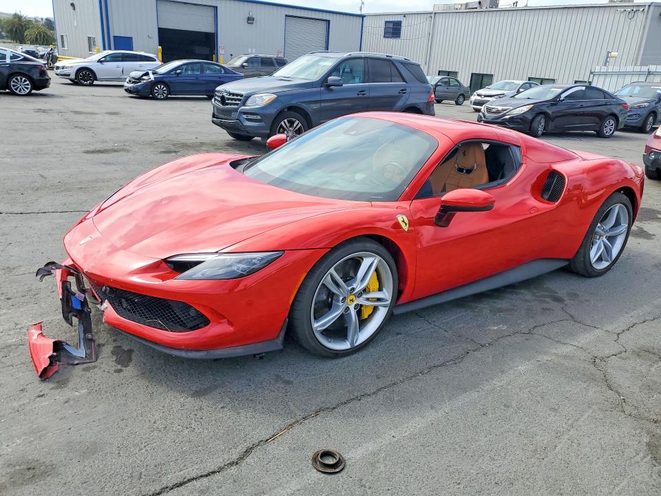 2025 Ferrari VIN ZFF01SMA4S0320258 — COPART salvage auction photo