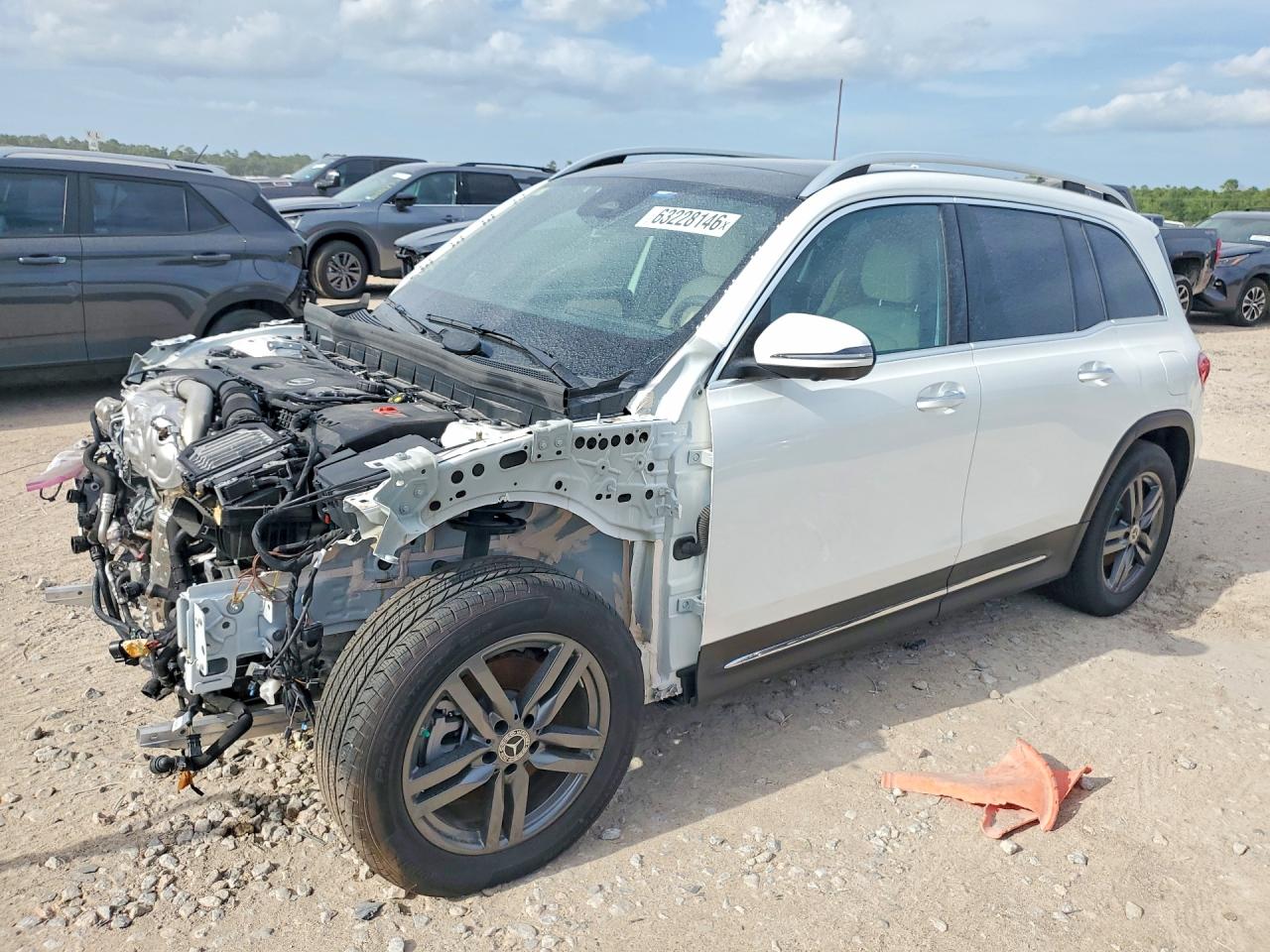 2025 Mercedes-Benz GLB-Class VIN W1N4M4HB7SW435464 — COPART salvage auction photo