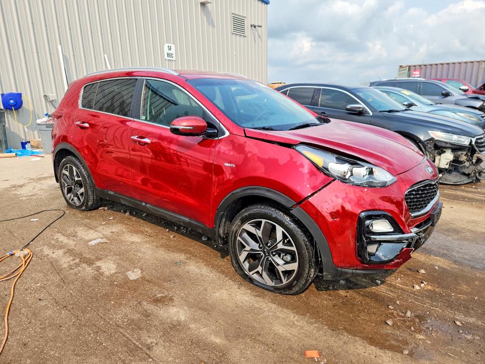 2020 Kia Sportage VIN KNDPNCAC0L7717858 COPART salvage auction — FRONT END, Wi - Cert Of Title-Salvage Vehicle, sold $5,000 on 2026-08-29 (photo 4)