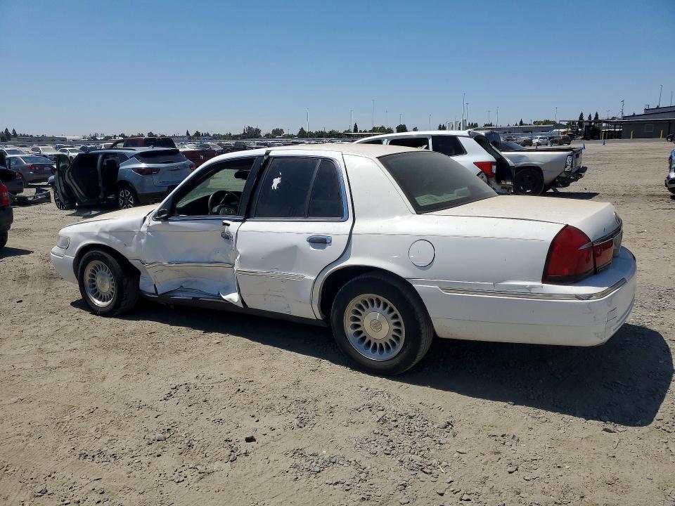 2001 Mercury Grand marquis VIN 2MEFM75W01X667723 COPART salvage auction — SIDE, Ca - Salvage Certificate, sold $10 on 2026-09-01 (photo 2)