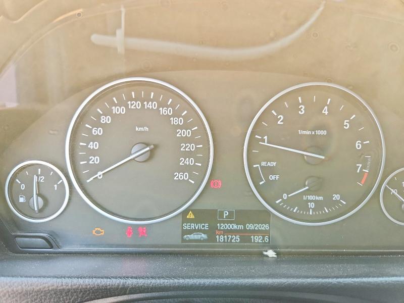 2013 BMW 3er VIN WBA3B3C58DF539594 COPART salvage auction — MECHANICAL, Ab - Bos - Rebuilt, sold $2,650 on 2026-08-18 (photo 9)