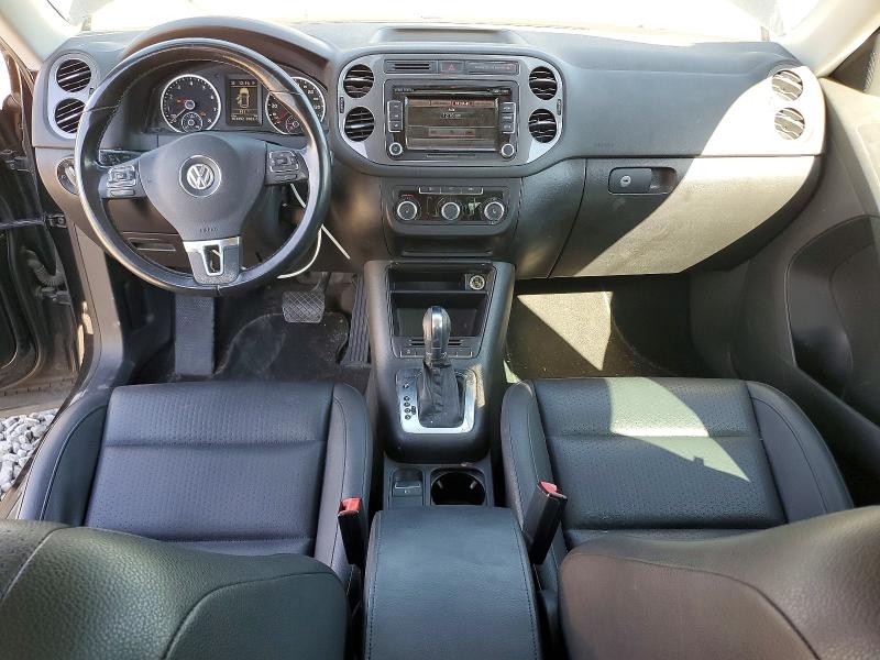 2012 Volkswagen Tiguan VIN WVGBV7AX4CW518544 COPART salvage auction — MECHANICAL, CA - CERTIFICATE OF TITLE, sold $650 on 2026-08-13 (photo 8)