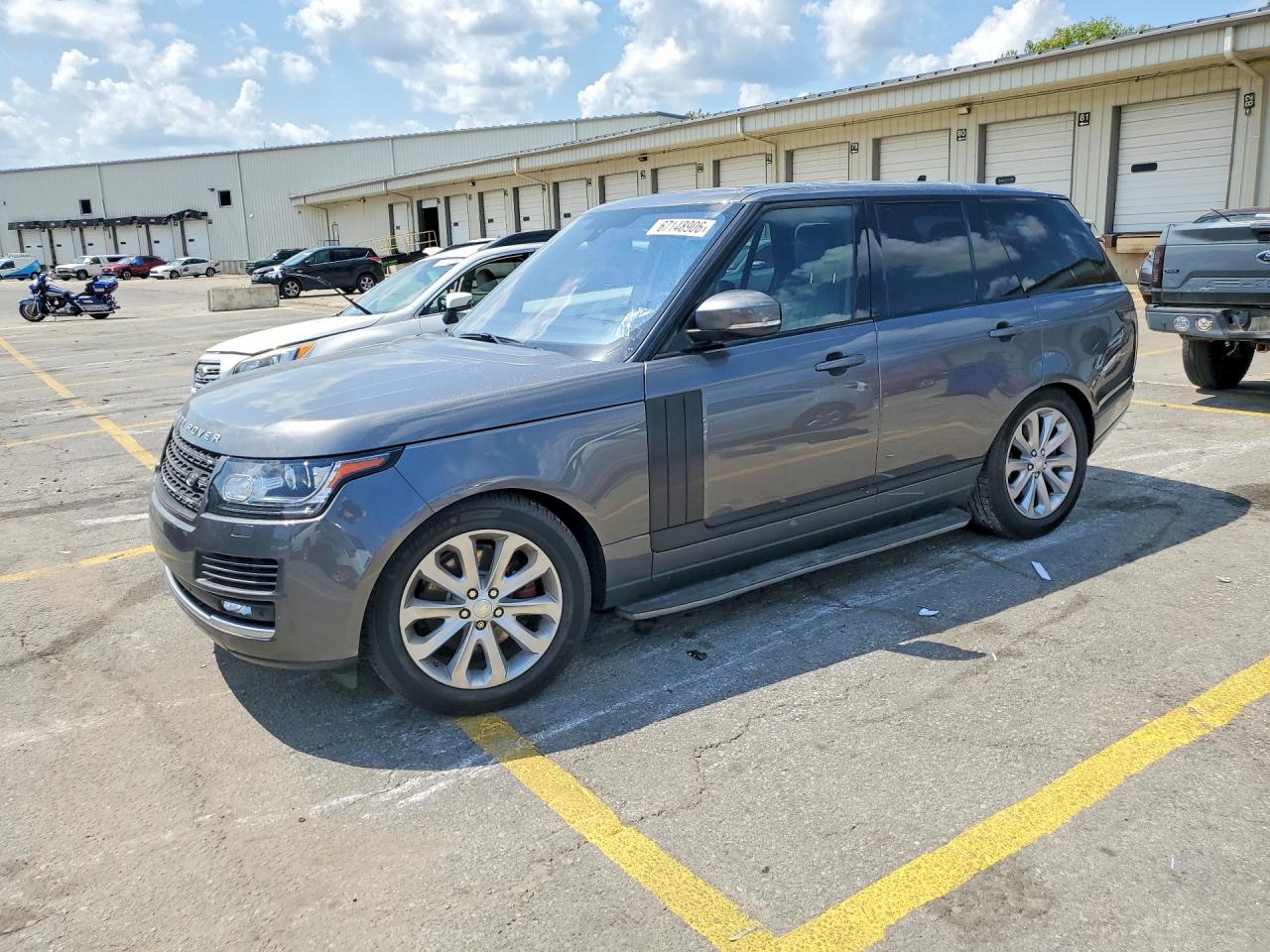 2016 Land Rover Range Rover VIN SALGS2KF6GA313234 — COPART salvage auction photo