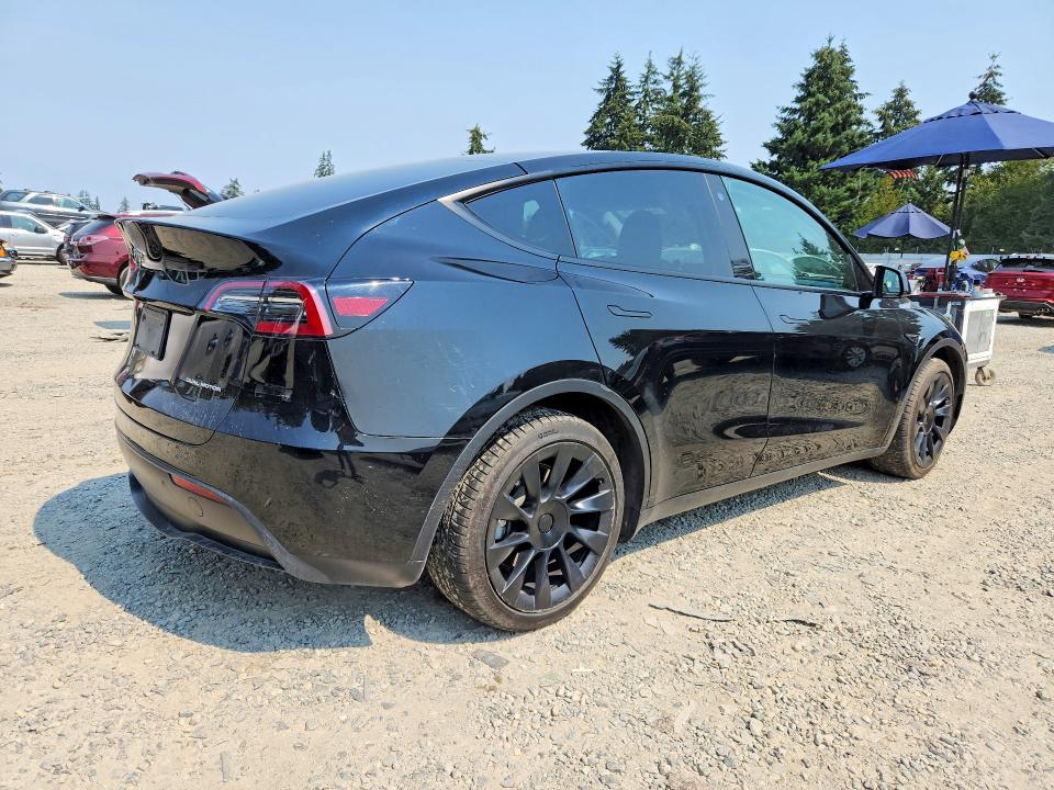 2023 Tesla Model y VIN 7SAYGDEEXPF753673 COPART salvage auction — REAR END, Wa - Bill Of Sale, sold $14,100 on 2026-08-28 (photo 3)