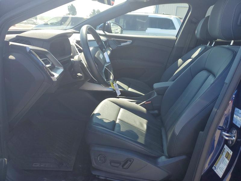 2023 Audi Q4 e-tron VIN WA1L2BFZ4PP063476 COPART salvage auction — FRONT END, Ca - Salvage Certificate, sold $12,800 on 2026-09-11 (photo 7)