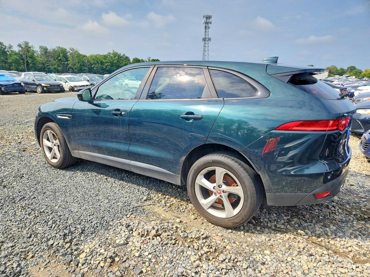 2017 Jaguar F-pace VIN SADCJ2BV6HA499671 COPART salvage auction — Normal Wear, WV - CERTIFICATE OF TITLE, sold $4,300 on 2026-09-09 (photo 2)