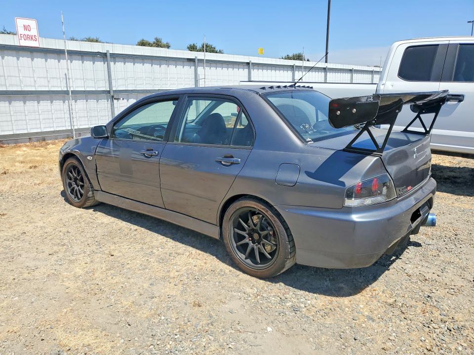 2006 Mitsubishi Lancer evolution VIN JA3AH86C86U066275 COPART salvage auction — FRONT END, CA - DIS/DLR/EXP ONLY CLEAN TITLE, sold $14,100 on 2026-08-18 (photo 2)