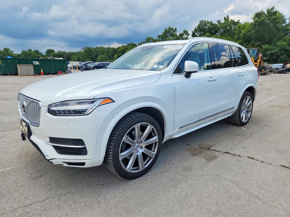 2016 Volvo Xc90 VIN YV4A22PL2G1014297 COPART salvage auction — FRONT END, Pa - Certificate Of Salvage, sold $7,400 on 2026-08-20 (photo 1)