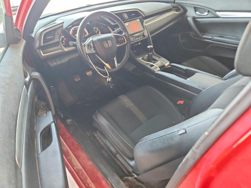2020 Honda Civic VIN 2HGFC4A80LH301687 COPART salvage auction — HAIL, Ne - Cert Of Title-Salvage, sold $7,000 on 2026-08-25 (photo 8)