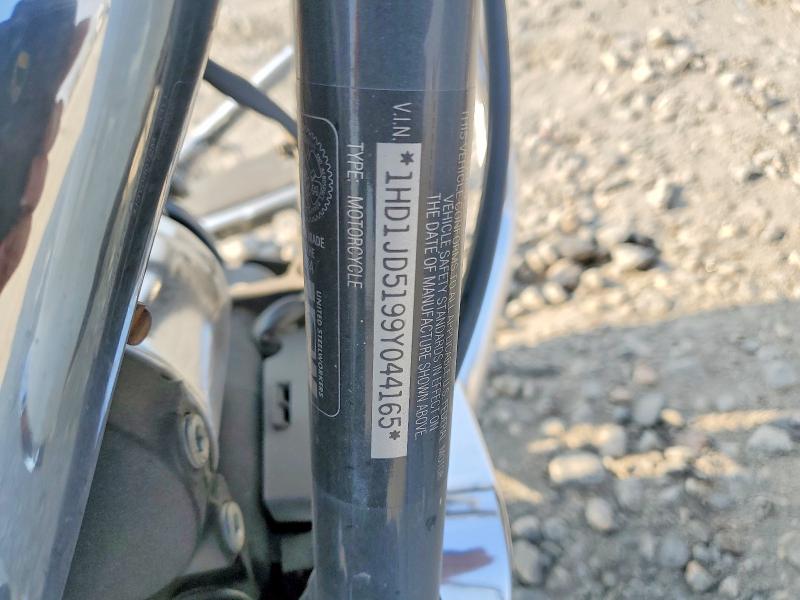 2009 Harley-davidson Flstn VIN 1HD1JD5199Y044165 COPART salvage auction — SIDE, CO - PUBLIC - SALVAGE TITLE, sold $1,500 on 2026-09-20 (photo 9)