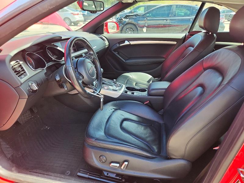 2014 Audi A5 VIN WAULFAFH4EN013923 COPART salvage auction — HAIL, Co - Public - Salvage Title, sold $2,700 on 2026-09-02 (photo 7)