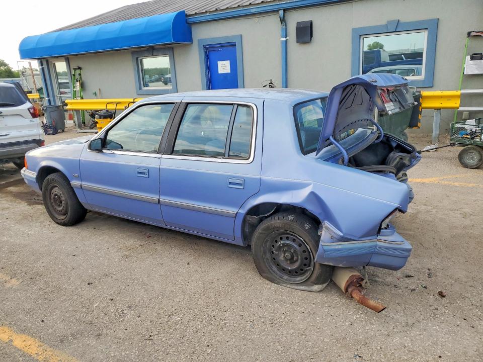 1993 Plymouth Acclaim VIN 1P3XA4638PF555824 COPART salvage auction — REAR END, KS - CERT OF TITLE-SALVAGE, sold $325 on 2026-10-07 (photo 2)