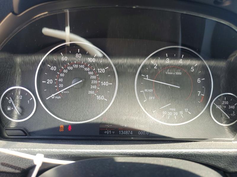 2013 BMW 3er VIN WBA3A5C59DF351665 COPART salvage auction — VANDALISM, Ca - Salvage Certificate, sold $2,750 on 2026-08-18 (photo 9)