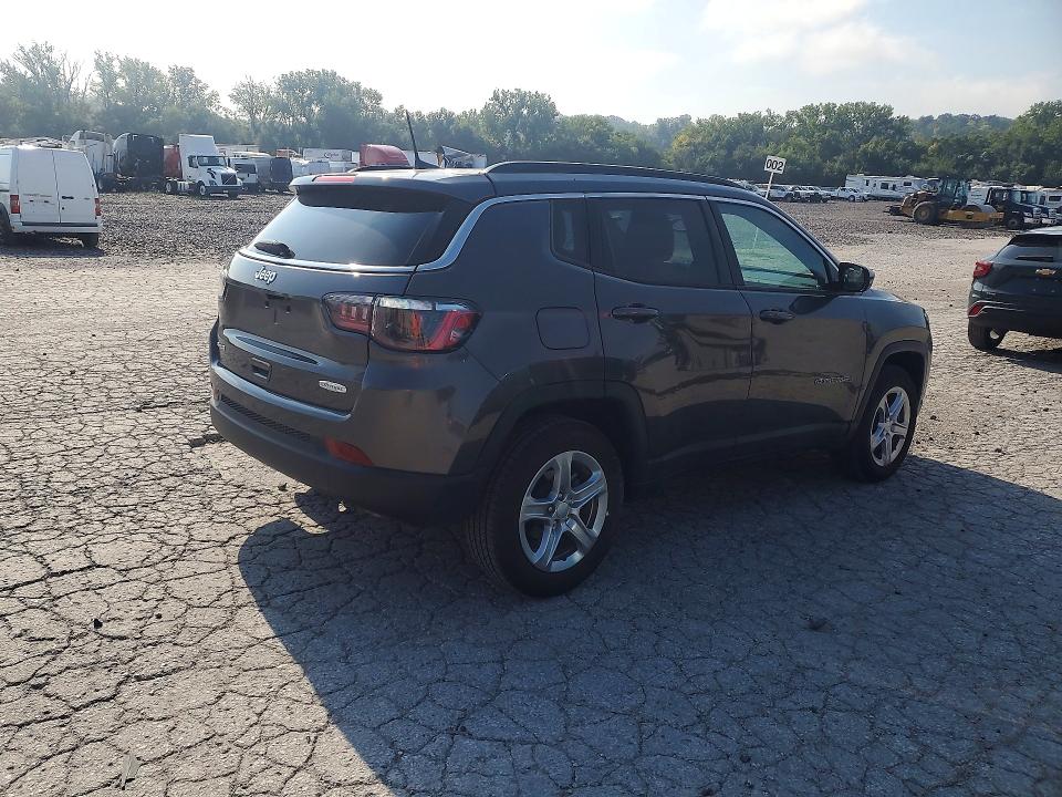 2024 Jeep Compass VIN 3C4NJDBN7RT604101 COPART salvage auction — HAIL, KS - CERT OF TITLE-SALVAGE, sold $7,400 on 2026-10-15 (photo 3)