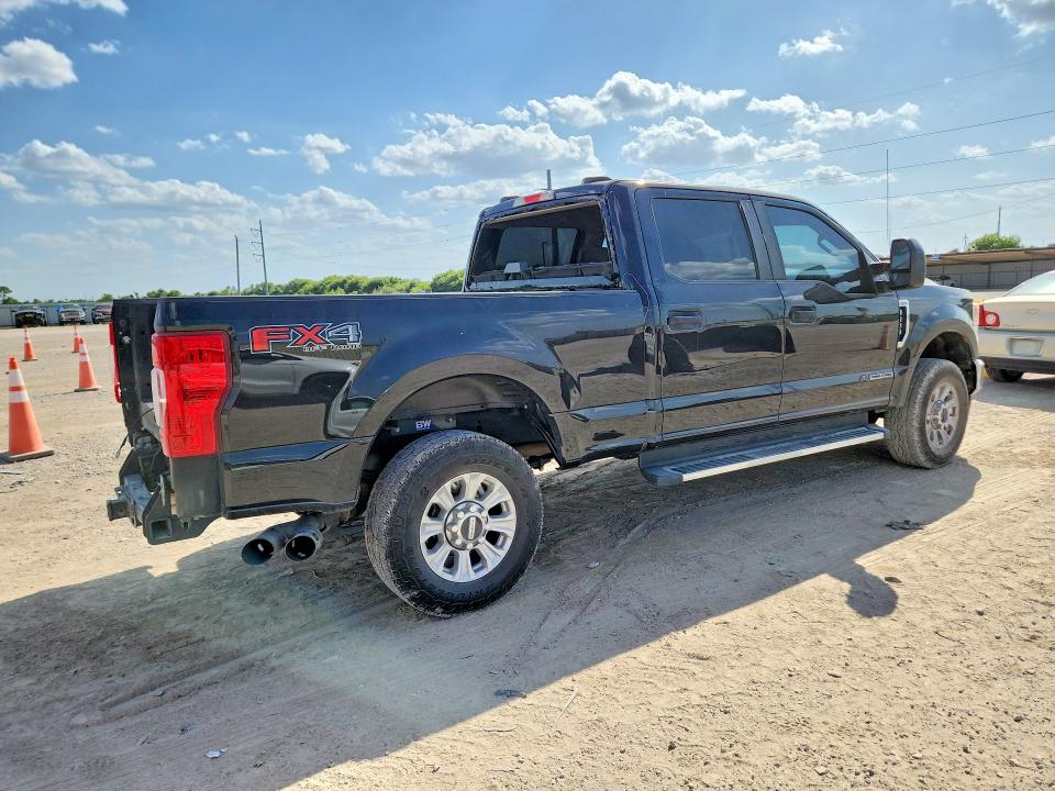 2021 Ford F250 VIN 1FT7W2BT2MEC88788 COPART salvage auction — REAR END, Tx - Salvage Vehicle Title, sold $15,500 on 2026-10-14 (photo 3)