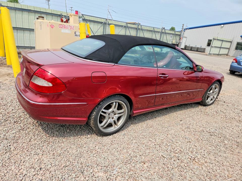 2009 Mercedes-benz Clk-class VIN WDBTK72F69T102530 COPART salvage auction — FRONT END, NY - MV-907A SALVAGE CERTIFICATE, sold $450 on 2026-08-12 (photo 3)