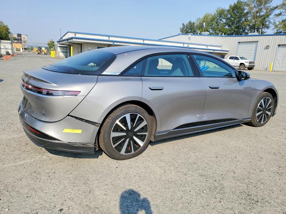 2024 Lucid Air VIN 50EA1TEA4RA008478 COPART salvage auction — SIDE, Wa - Bill Of Sale, sold $22,200 on 2026-09-14 (photo 3)