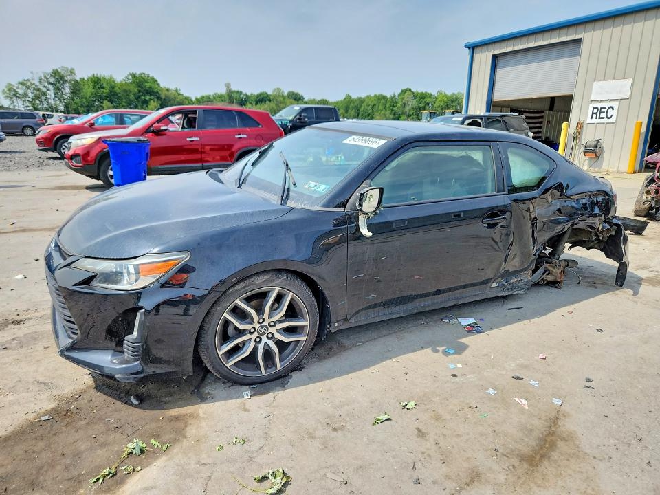 2015 Scion Tc VIN JTKJF5C77FJ003353 COPART salvage auction — SIDE, Pa - Certificate Of Salvage, sold $2 on 2026-08-26 (photo 1)
