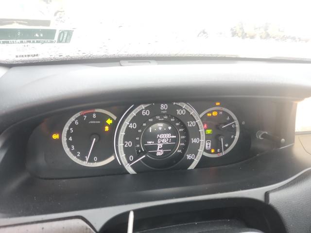 2013 Honda Accord VIN 1HGCR2F80DA162997 COPART salvage auction — FRONT END, NC - SALVAGE CERTIFICATE OF TITLE, sold $2,350 on 2026-09-29 (photo 9)