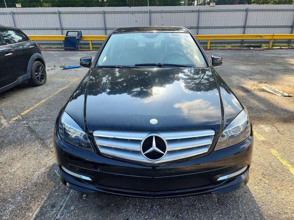 2011 Mercedes-benz C class VIN WDDGF8BB2BR156152 COPART salvage auction — FRONT END, AL - CERTIFICATE OF TITLE, sold $325 on 2026-08-10 (photo 5)