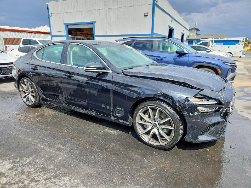 2026 Genesis G70 VIN KMTG14SC4TU164876 COPART salvage auction — FRONT END, Fl - Certificate Of Title, sold $11,500 on 2026-08-19 (photo 4)