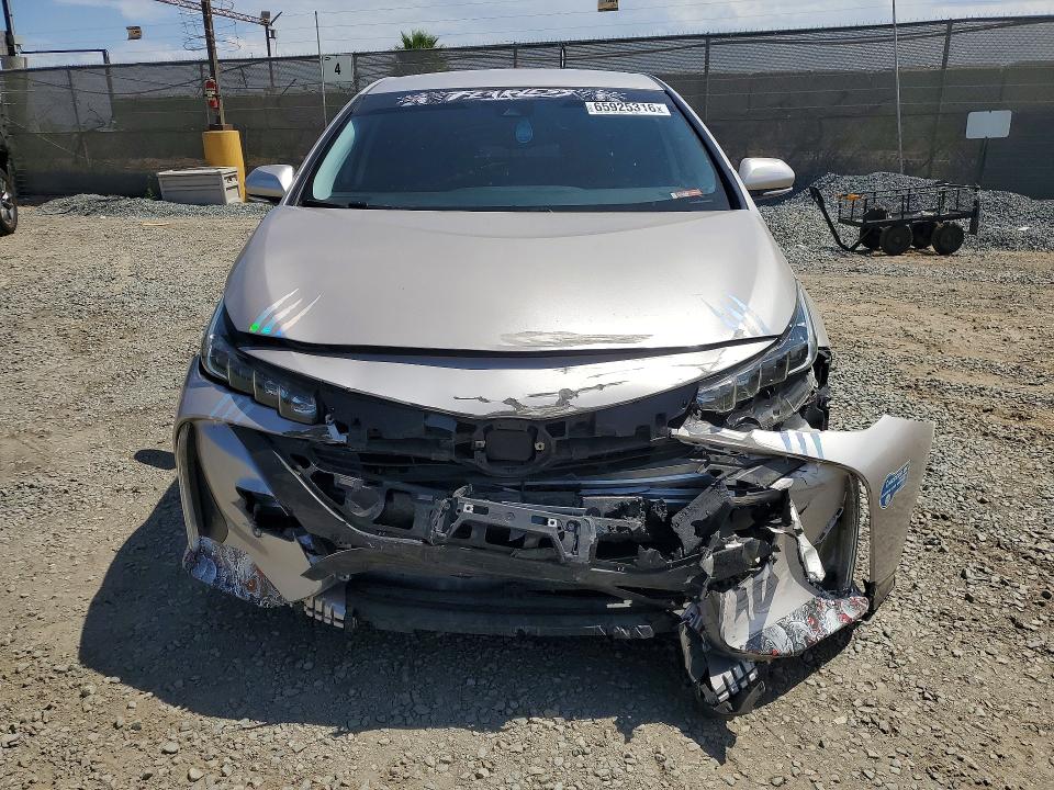 2020 Toyota Prius prime VIN JTDKARFP6L3162913 COPART salvage auction — FRONT END, CA - SALVAGE CERTIFICATE, sold $8,000 on 2026-10-21 (photo 5)