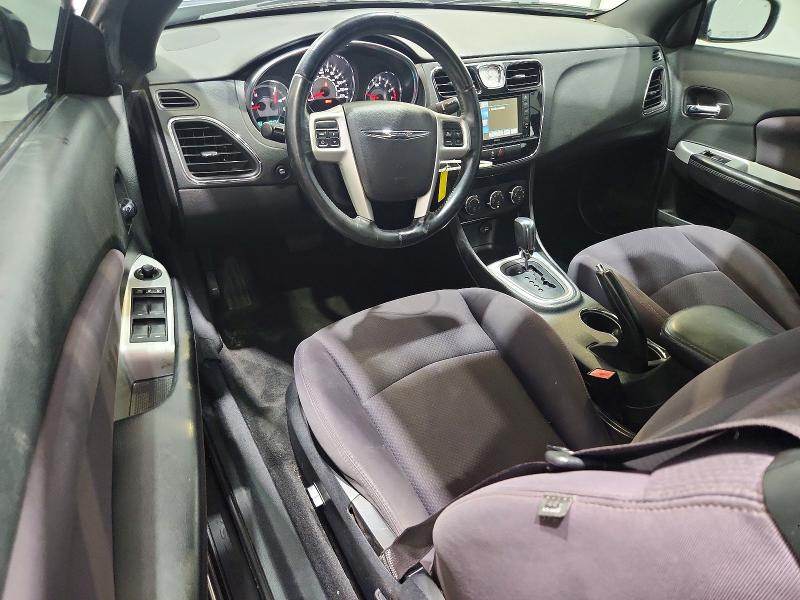 2013 Chrysler 200 VIN 1C3BCBEGXDN755557 COPART salvage auction — FRONT END, Ca - Salvage Certificate, sold $800 on 2026-08-28 (photo 8)