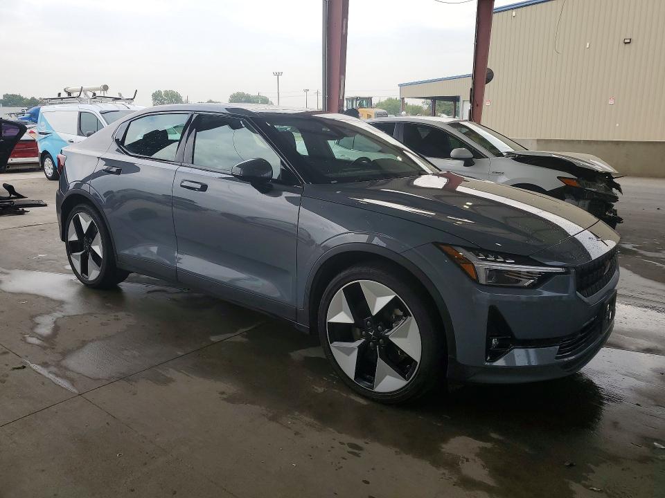 2023 Polestar 2 VIN YSMED3KA6PL136048 COPART salvage auction — FRONT END, TX - CERTIFICATE OF TITLE, sold $8,800 on 2026-09-09 (photo 4)