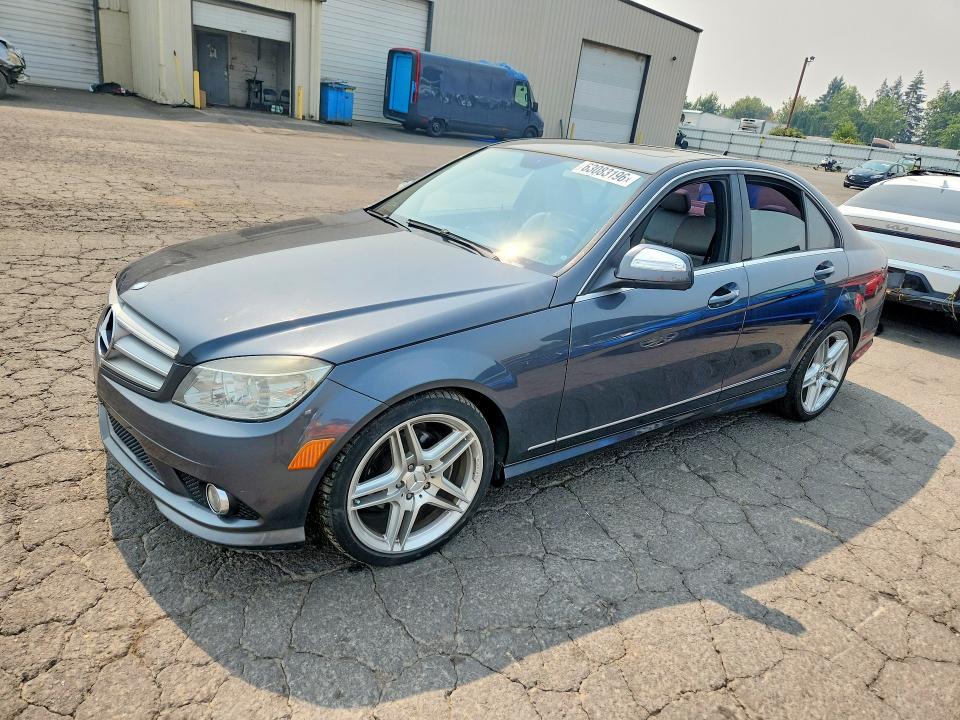 2008 Mercedes-benz C class VIN WDDGF54X98F173967 COPART salvage auction — MINOR DENT/SCRATCHES, CA - CERTIFICATE OF TITLE, sold $300 on 2026-08-10 (photo 1)