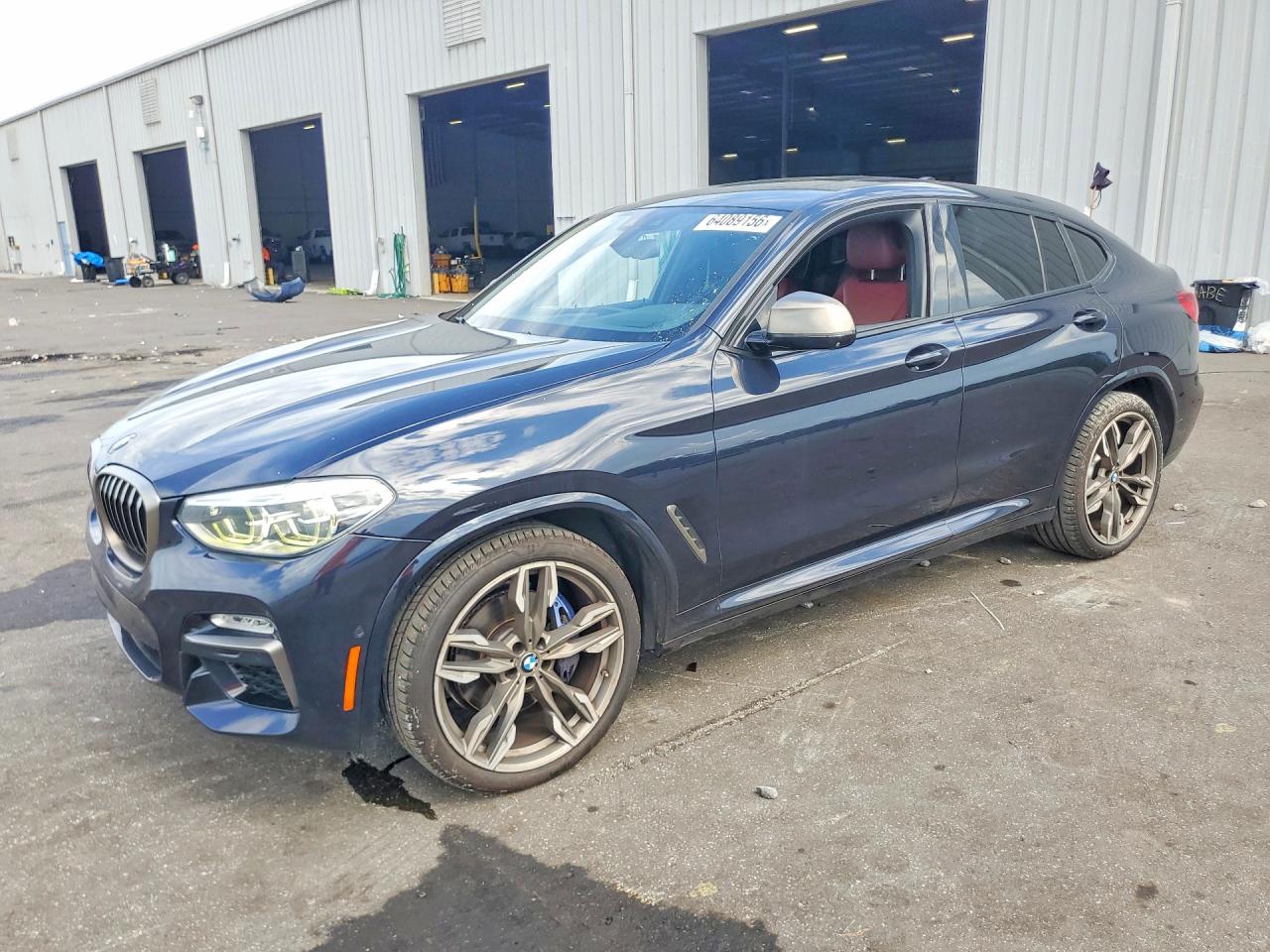 2019 BMW X4 VIN 5UXUJ5C58KLJ63627 — COPART salvage auction photo
