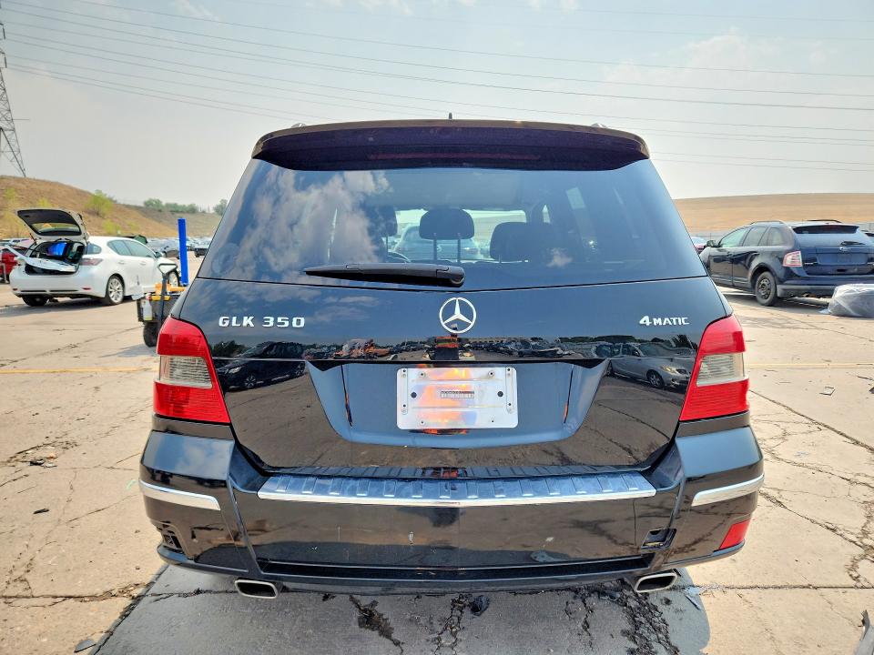 2012 Mercedes-benz Glk-klasse VIN WDCGG8HB9CF908117 COPART salvage auction — REAR END, Co - Public - Salvage Title, sold $2,850 on 2026-08-26 (photo 6)