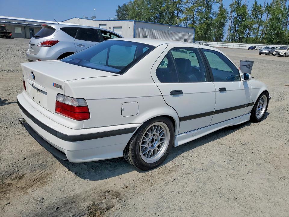 1997 BMW M3 VIN WBSCD032XVEE12205 COPART salvage auction — MINOR DENT/SCRATCHES, Wa - Vehicle Cert Of Ownership-Titl, sold $9,500 on 2026-08-28 (photo 3)