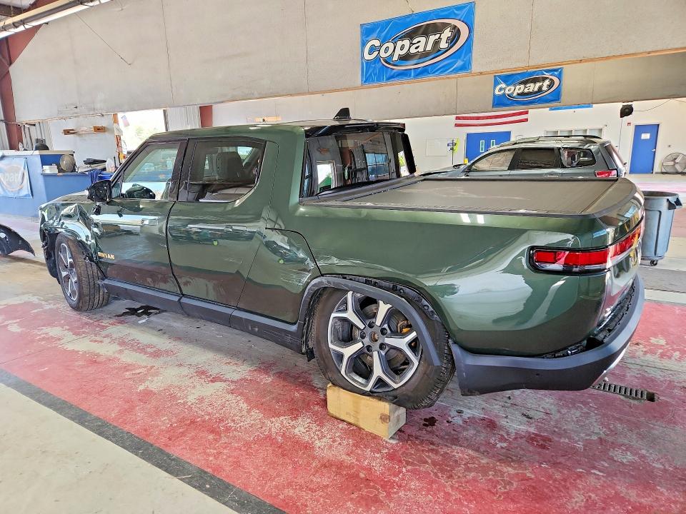 2022 Rivian R1t VIN 7FCTGAAA2NN011916 COPART salvage auction — SIDE, NY - MV-907A SALVAGE CERTIFICATE, sold $13,300 on 2026-09-04 (photo 2)