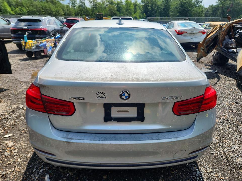 2016 BMW 3er VIN WBA8E3G55GNT77599 COPART salvage auction — WATER/FLOOD, Md - Cert Of Salvage-Flood Damage, sold $225 on 2026-08-21 (photo 6)