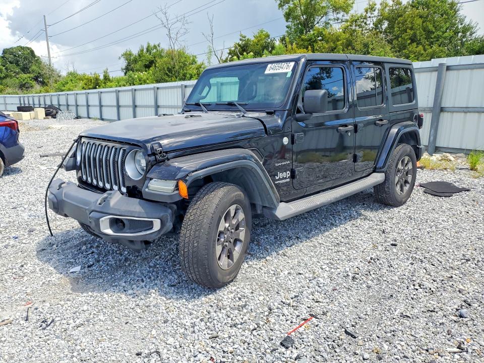 2018 Jeep Wrangler / VIN 1C4HJXEG6JW164429 — COPART salvage auction photo