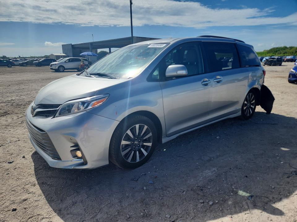 2019 Toyota Sienna VIN 5TDYZ3DC1KS019154 — COPART salvage auction photo