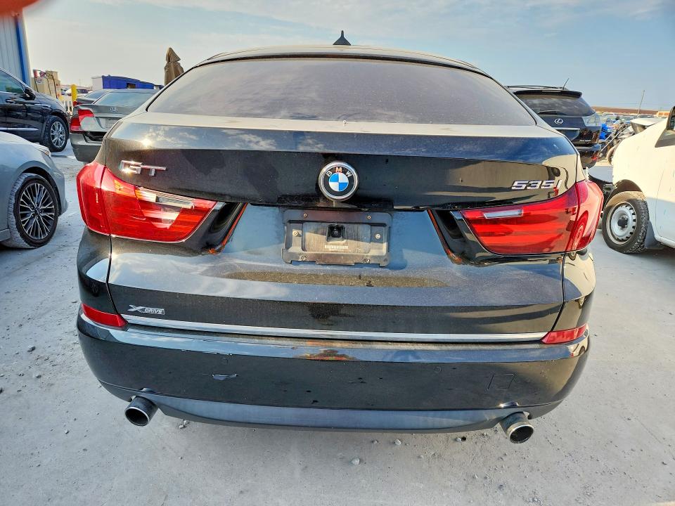2015 BMW 5er VIN WBA5M4C50FD184122 COPART salvage auction — FRONT END, TX - CERTIFICATE OF TITLE, sold $1,450 on 2026-08-21 (photo 6)