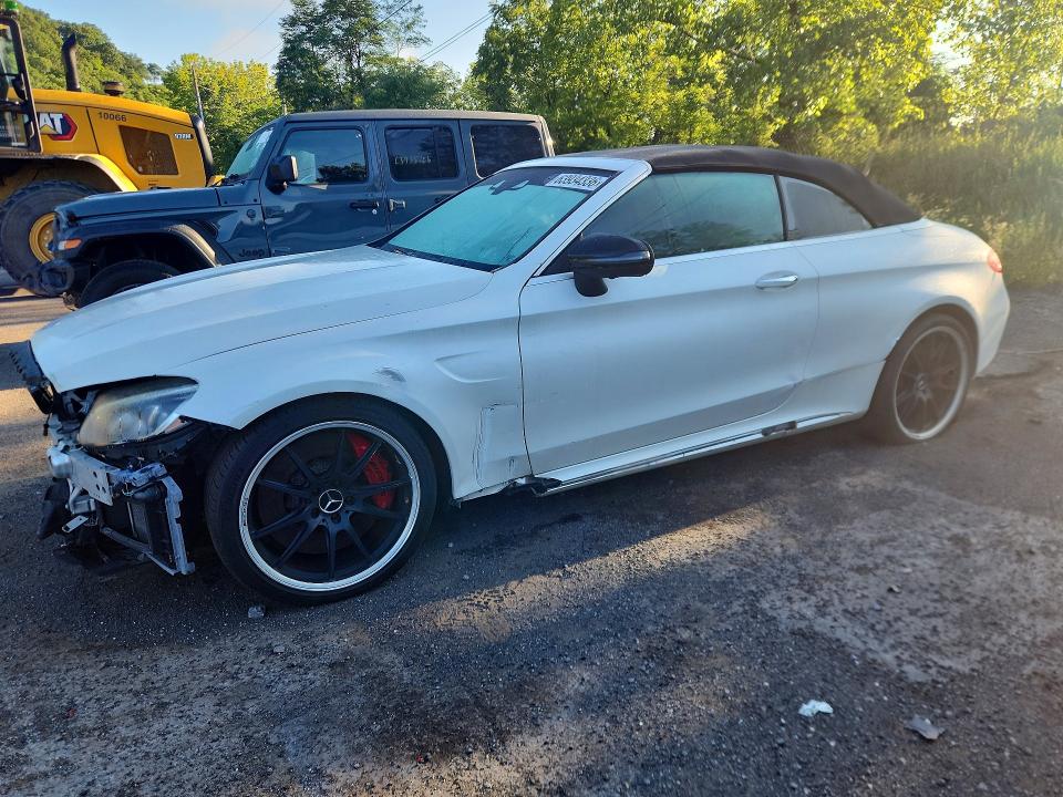 2017 Mercedes-benz VIN WDDWK8HB9HF461284 COPART salvage auction — VANDALISM, Mi - Cert Of Title-Salvage Vehicle, sold $14,000 on 2026-08-12 (photo 1)