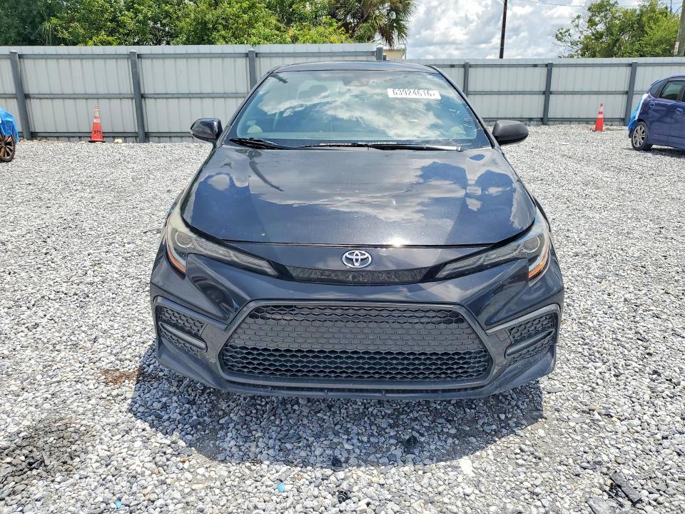 2020 Toyota Corolla VIN JTDS4RCE7LJ021760 COPART salvage auction — MINOR DENT/SCRATCHES, Salvage Title, sold $7,400 on 2026-08-28 (photo 5)