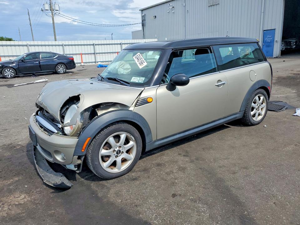 2009 Mini Cooper VIN WMWML33529TX34763 COPART salvage auction — FRONT END, Fl - Cert Of Title Slvg Rebuildable, sold $450 on 2026-08-12 (photo 1)